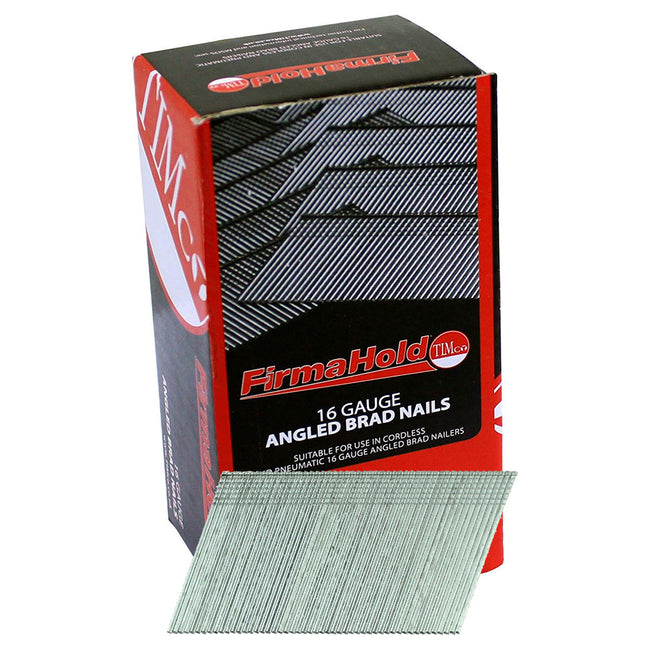 FirmaHold 32mm 16 Gauge 2000 Angled Collated Brad Nails ABG1632 - MonkeyTools