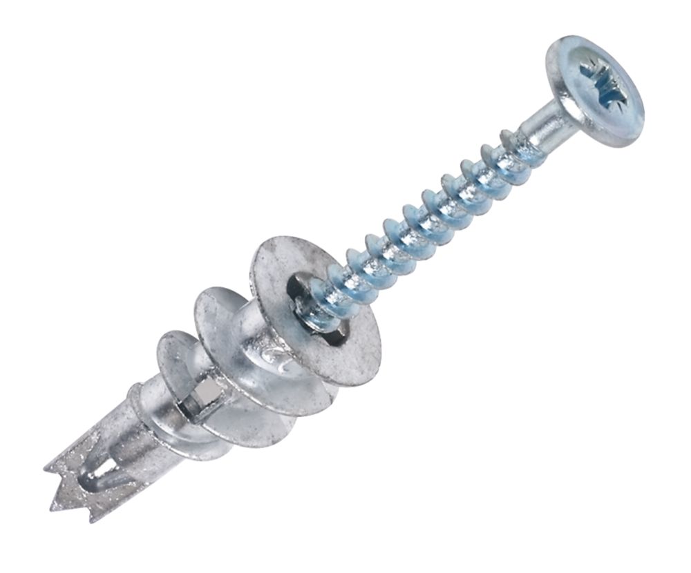 FISCHER SELF-DRILL PLASTERBOARD FIXINGS METAL 35MM 100 PACK - MonkeyTools
