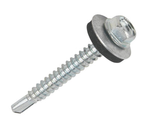 FLANGE SELF-DRILLING SCREWS 5.5MM X 25MM 100 PACK - MonkeyTools