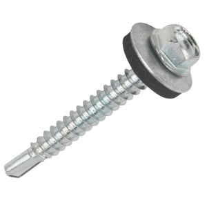 FLANGE SELF-DRILLING SCREWS 5.5MM X 25MM 100 PACK - MonkeyTools