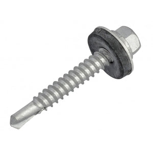 FLANGE SELF-DRILLING SCREWS 5.5MM X 25MM 100 PACK - MonkeyTools