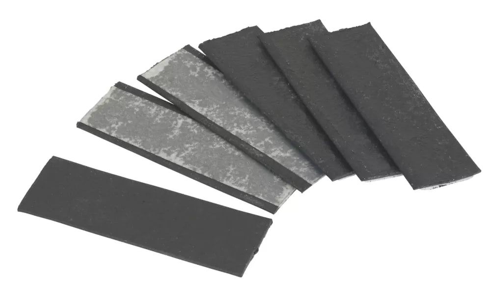 FLEXIFIRE GRAPHITE INTUMESCENT HINGE PADS 100MM 6 PACK - MonkeyTools