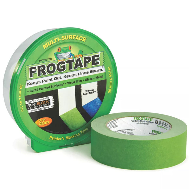 FROGTAPE PAINTERS MULTI-SURFACE 21-DAY MASKING TAPE 41M X 36MM - MonkeyTools
