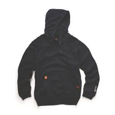 SCRUFFS WORKER HOODIE NAVY LARGE 49 1/2" CHEST - MonkeyTools