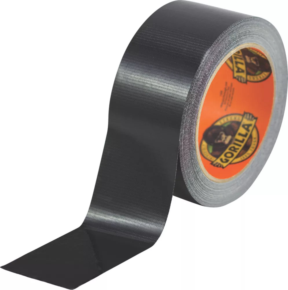 GORILLA GLUE CLOTH TAPE 48 MESH BLACK 11M X 48MM - MonkeyTools