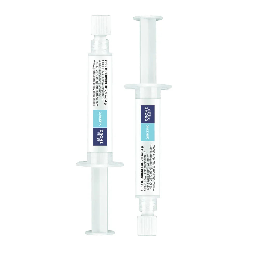GROHE QUICKGLUE A2 SOLVENT-FREE ACCESSORIES GLUE WHITE 2.5ML 2 PACK - MonkeyTools