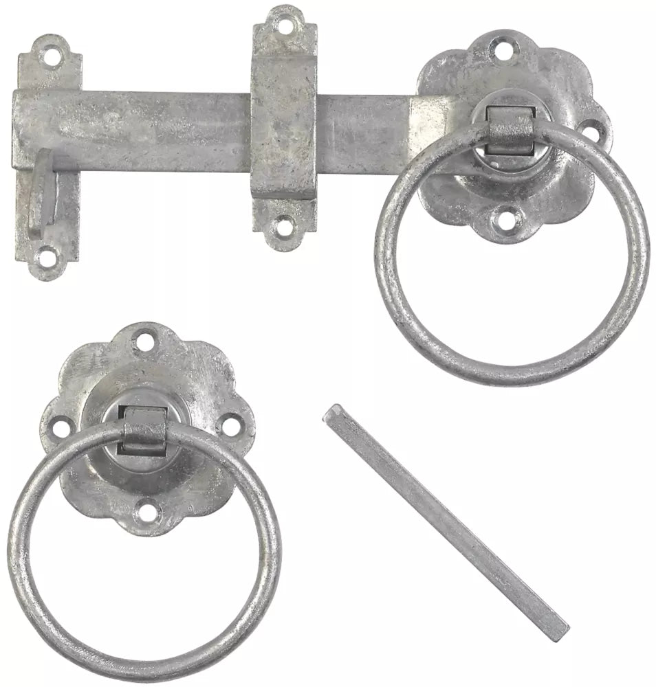 HARDWARE SOLUTIONS GATE LATCH GALVANISED 155MM - MonkeyTools