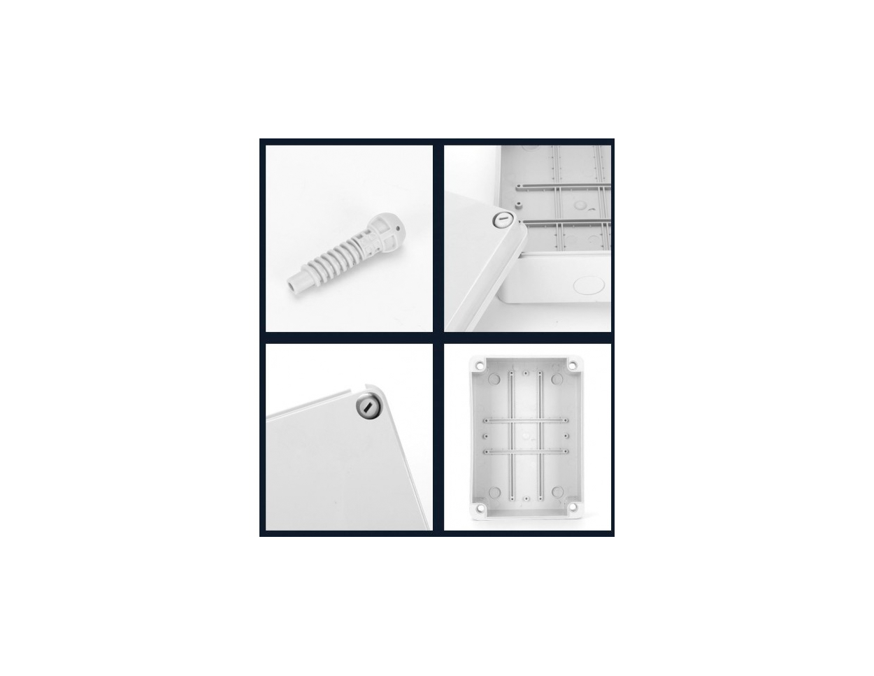 HAY-JB190 - IP65 Junction Box 190x140x70 - MonkeyTools