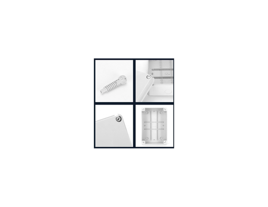HAY-JB300 - IP65 Junction Box 300x220x120cm - MonkeyTools