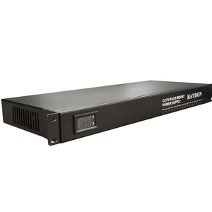 HAY-RMPSU812-8A/1U - 12V DC 8 Ch Rack Mount PSU 8 Amp PTC Fused 1U - MonkeyTools