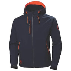 HELLY HANSEN CHELSEA EVOLUTION HOODED SOFTSHELL JACKET NAVY MEDIUM 39" CHEST