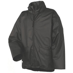 HELLY HANSEN VOSS WATERPROOF JACKET BLACK X LARGE SIZE 44" CHEST