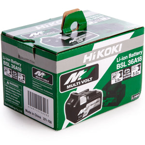 Hikoki BSL36A18 18V/36V Li-ion 2.5Ah/5.0Ah Multi Voltage Battery - MonkeyTools