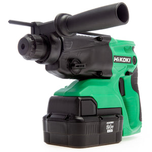 HiKOKI DH24DVC 24V SDS-Plus Rotary Hammer Drill with 2 x 2.0Ah Ni-MH Batteries Charger & Case - MonkeyTools
