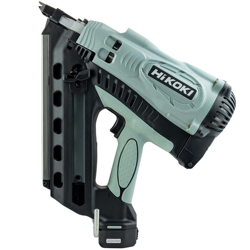 Hikoki NR90GC2/J8 7.2V Gas First Fix Framing Nailer with 2 x 1.5Ah Battery, Charger & Case - MonkeyTools