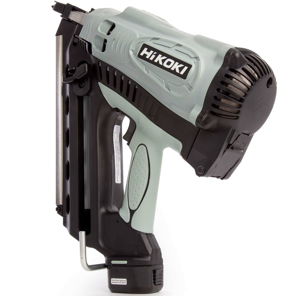 Hikoki NR90GC2/J8 7.2V Gas First Fix Framing Nailer with 2 x 1.5Ah Battery, Charger & Case - MonkeyTools
