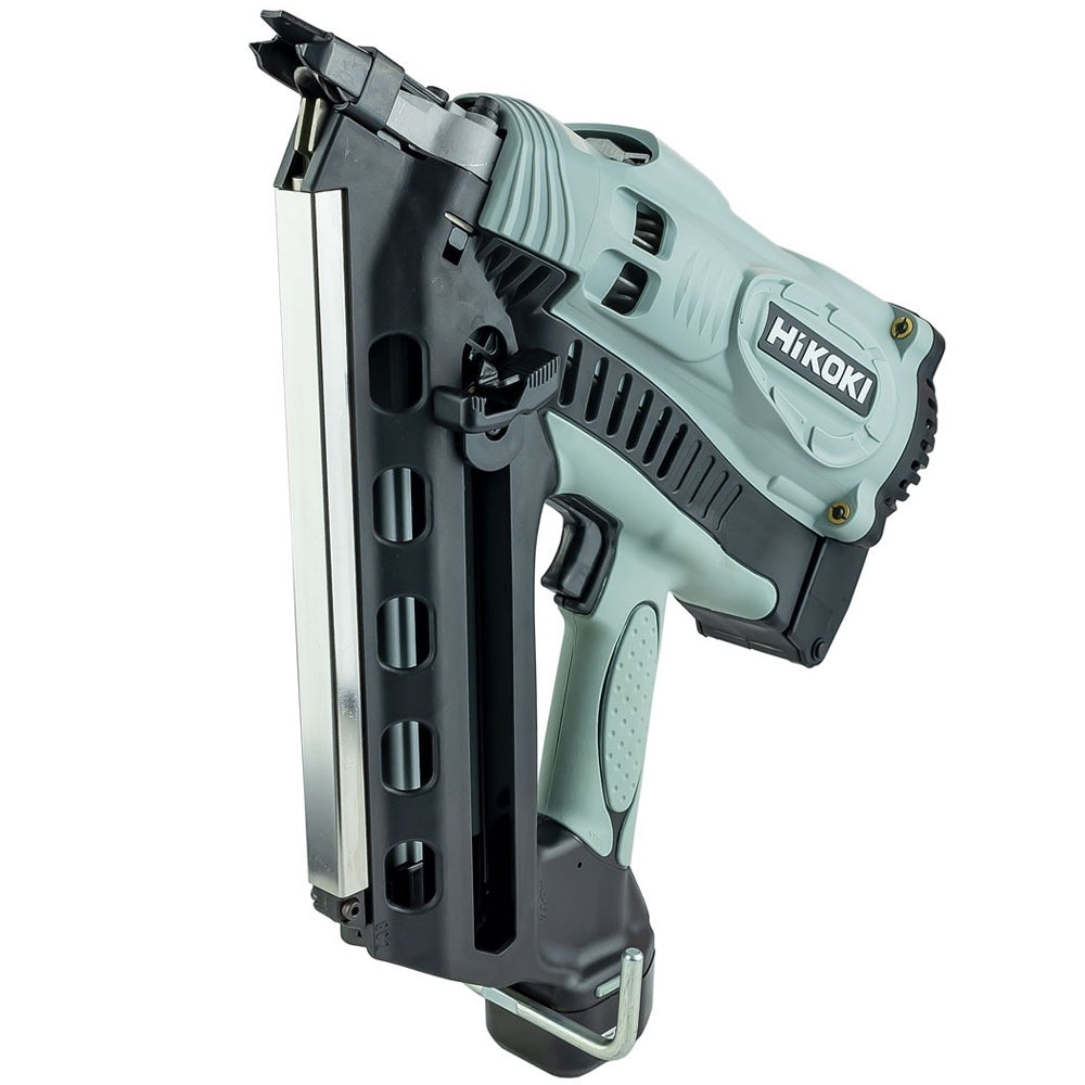Hikoki NR90GC2/J8 7.2V Gas First Fix Framing Nailer with 2 x 1.5Ah Battery, Charger & Case - MonkeyTools