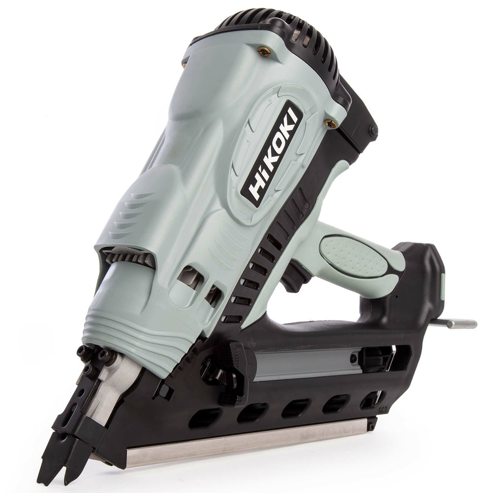 Hikoki NR90GC2/J8 7.2V Gas First Fix Framing Nailer with 2 x 1.5Ah Battery, Charger & Case - MonkeyTools