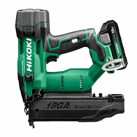 HiKOKI NT1850DFJXZ 18V Cordless 18 Gauge Brad Nailer with 2 x 2.0Ah Battery & Charger - MonkeyTools