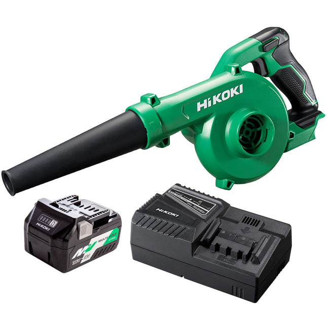 HIKOKI RB18DC/W4Z 18V Cordless Blower with 1 x 2.5Ah/5.0Ah Battery & Charger - MonkeyTools