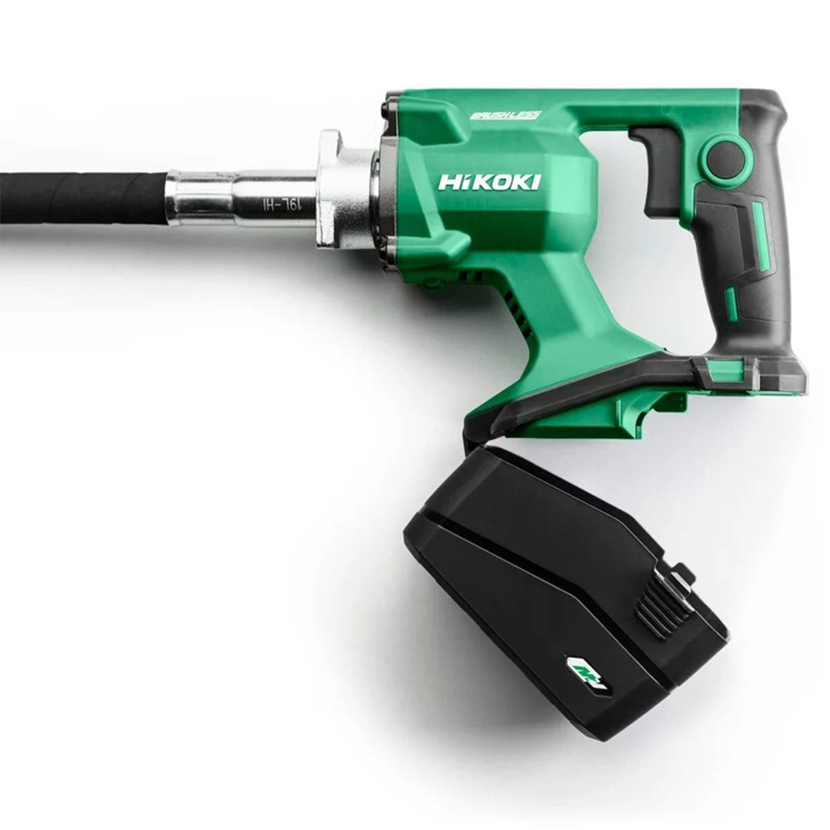 HiKOKI UV3628DAJYZ 36V Brushless 28mm Concrete Vibrator with 1 x 4.0Ah Battery & Charger - MonkeyTools