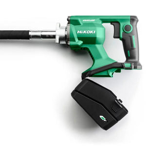 HiKOKI UV3628DAJYZ 36V Brushless 28mm Concrete Vibrator with 1 x 4.0Ah Battery & Charger - MonkeyTools