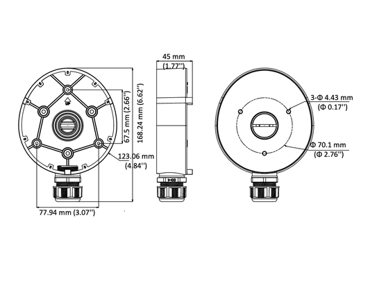HIKVISION DS-1280ZJ-TR12 - Wall Mount - MonkeyTools