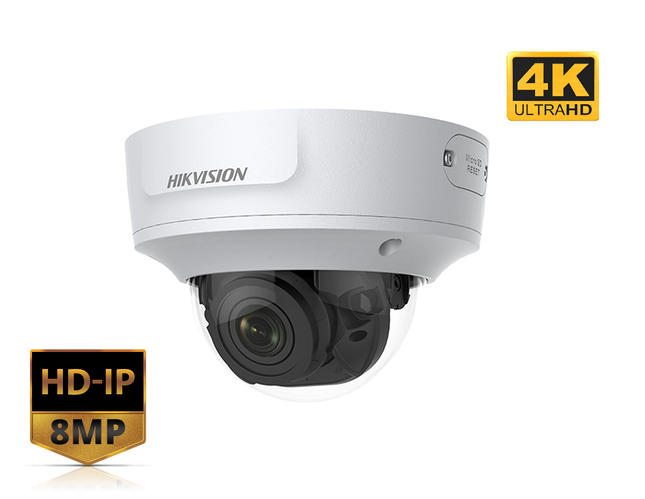 HIKVISION DS-2CD2185G0-IMS-2.8MM - 8 MP IR Fixed Dome Network Camera - MonkeyTools