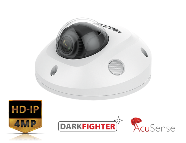 HIKVISION DS-2CD2546G2-IS-2.8MM - 4MP IR Fixed Mini Dome Network Camera - MonkeyTools