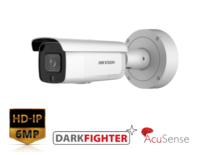 HIKVISION DS-2CD2666G2-IZS - 6 MP AcuSense Motorized Varifocal Bullet Network Camera - MonkeyTools