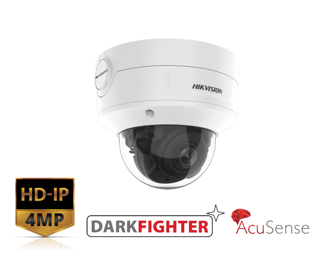 HIKVISION DS-2CD2746G2-IZS - AcuSense 4MP IR Varifocal Dome Network Camera - MonkeyTools