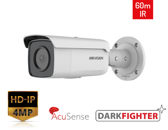 HIKVISION DS-2CD2T46G2-2I(2.8mm) - AcuSense 4MP IR Fixed Bullet Network Camera - MonkeyTools