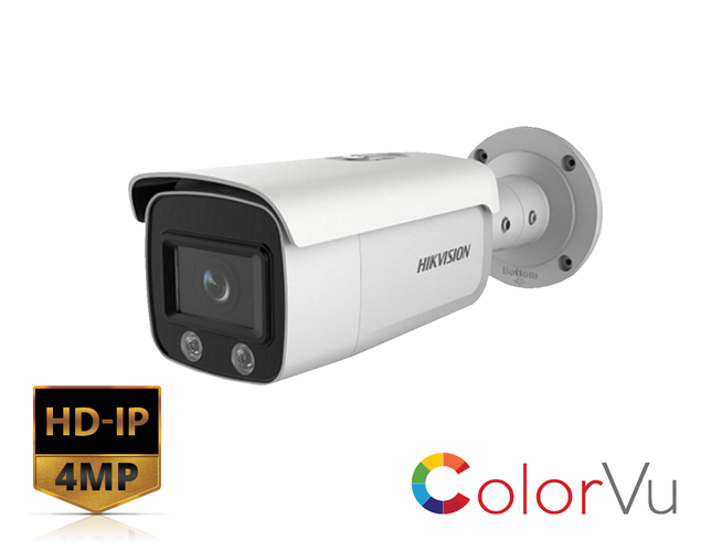 HIKVISION DS-2CD2T47G2-L (2.8mm) - 4MP ColorVu Fixed Bullet Network Camera - MonkeyTools