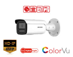 HIKVISION DS-2CD2T47G2H-LI(2.8MM) - 4 MP Smart Hybrid Light with ColorVu Fixed Bullet Network Camera