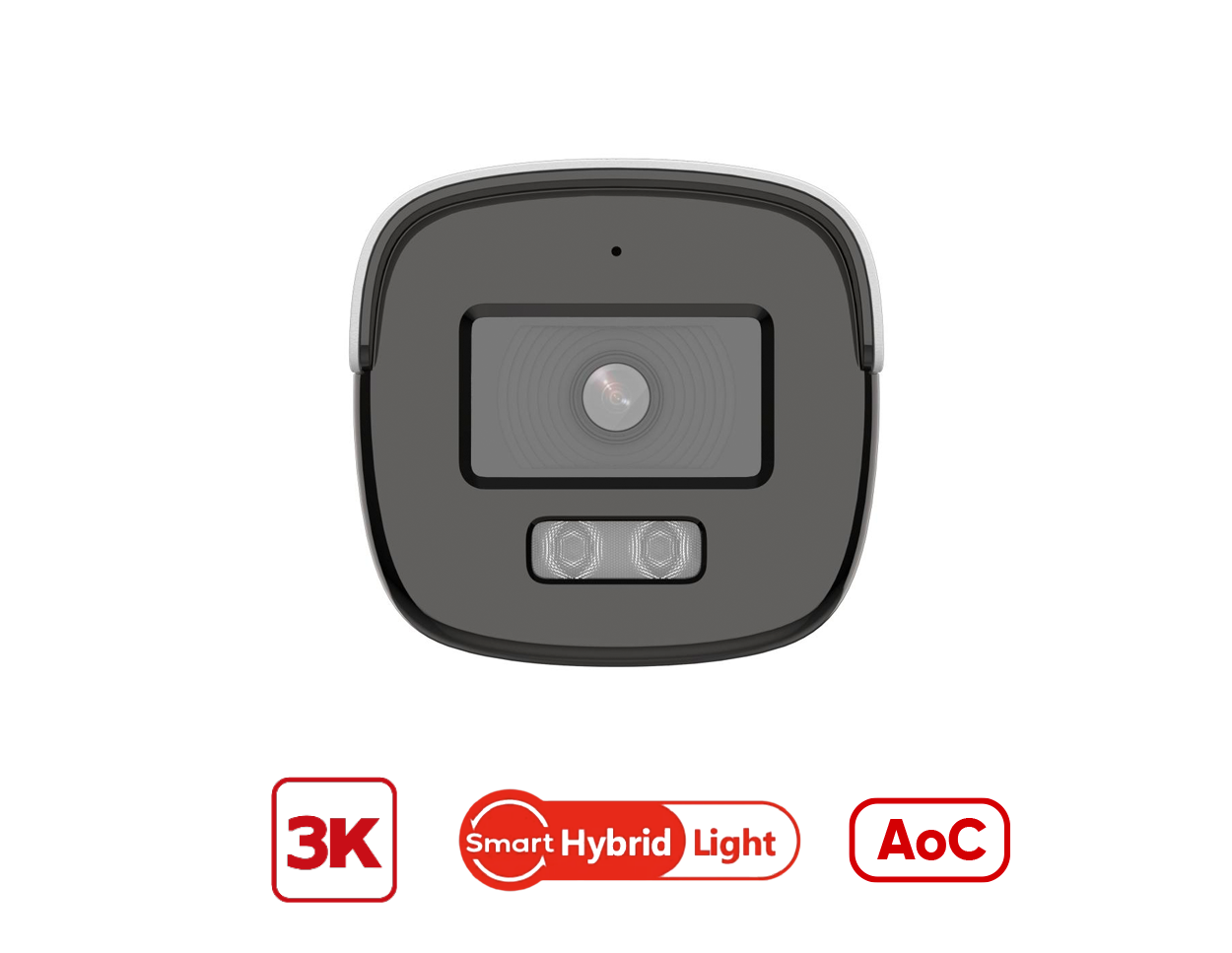 HIKVISION DS-2CE12KF0T-LFS - Hikvision 3K ColorVu Smart Hybrid Light Fixed Bullet Camera - MonkeyTools