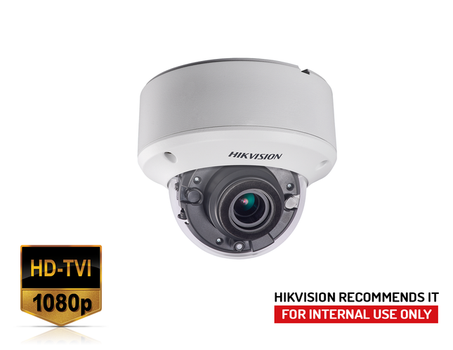 HIKVISION DS-2CE56D8T-VPIT3ZE - 2MP motorized varifocal lens ultra low light PoC EXIR dome camera - MonkeyTools
