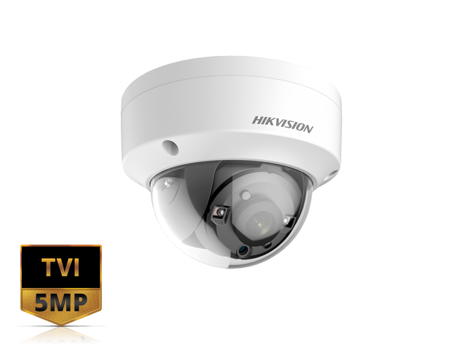 HIKVISION DS-2CE57H0T-VPITE (2.8mm) - 5MP Vandal PoC Fixed Dome Camera - MonkeyTools
