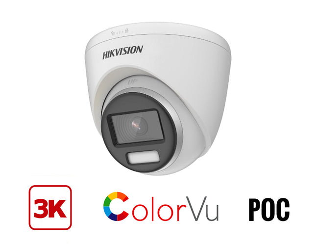 HIKVISION DS-2CE72KF3T-E(2.8MM) - 5MP Turbo HD Turret Camera - MonkeyTools