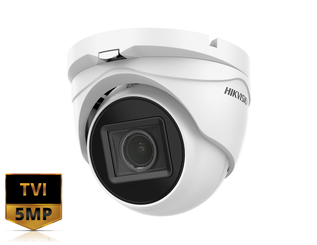 HIKVISION DS-2CE79H0T-IT3ZF(C) 2.7-13.5mm - Hikvision 5MP Turbo HD 40m IR Varifocal Turret Camera - MonkeyTools
