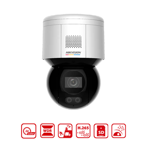 HIKVISION DS-2DE3A400BW-DE(T5) - 3-inch 4 MP ColorVu Mini PT Dome Network Camera - MonkeyTools
