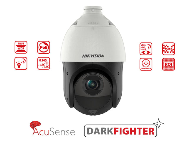 HIKVISION DS-2DE4215IW-DE(T5) - Hikvision 2 MP 15X Powered by DarkFighter IR Network Speed Dome - MonkeyTools