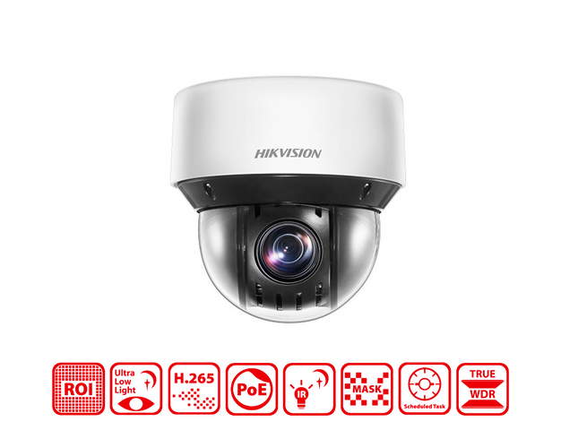 HIKVISION DS-2DE4A425IWG-E - Hikvision 4-inch 4 MP 25X Powered by DarkFighter IR Network Speed Dome - MonkeyTools