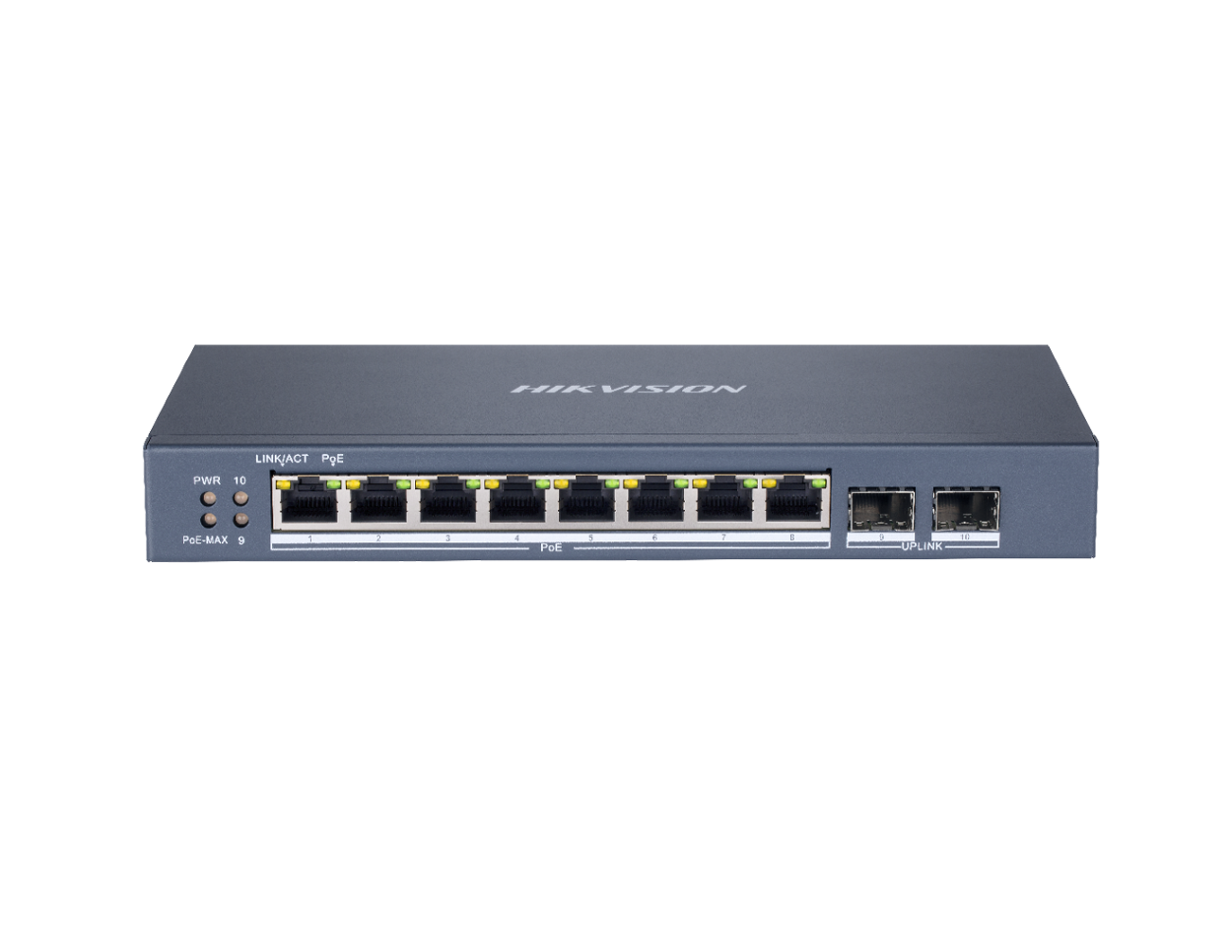 HIKVISION DS-3E1510P-SI - Smart Managed 8-Port Gigabit PoE Switch - MonkeyTools