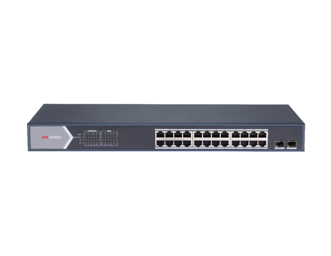 HIKVISION DS-3E1526P-SI - 24 Port Gigabit Smart POE Switch - MonkeyTools