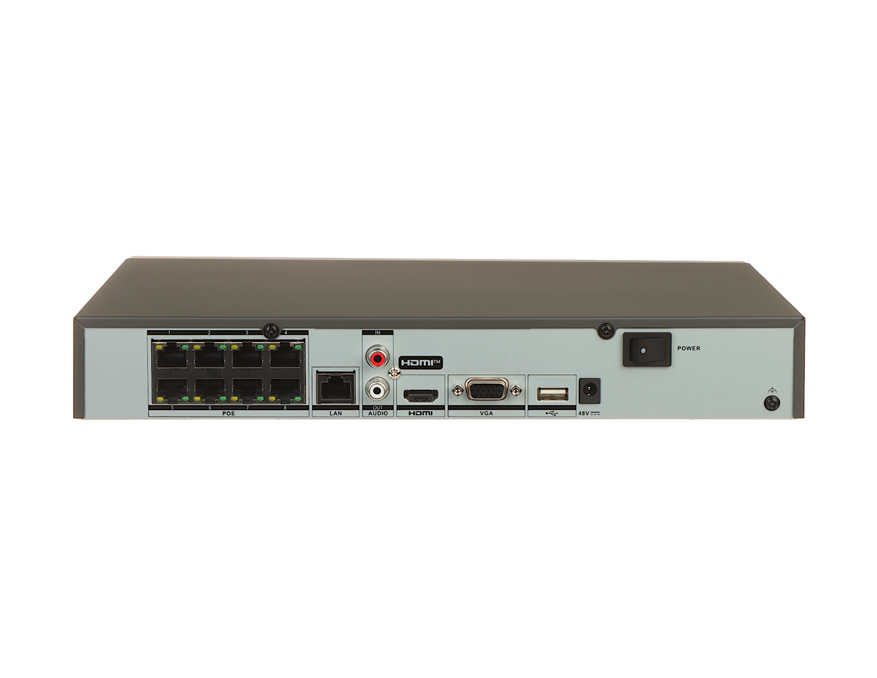 HIKVISION DS-7608NXI-K1/8P - Hikvision 8 CH PoE 1U K Series AcuSense 4K NVR - MonkeyTools