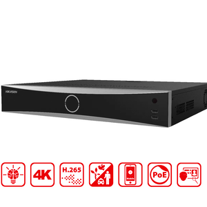 HIKVISION DS-7732NXI-K4/16P - Hikvision 32 CH 16 POE K Series AcuSense 4K NVR - MonkeyTools
