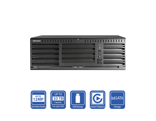 HIKVISION DS-96128NI-I16/H - Hikvision 128 Channel NVR - MonkeyTools
