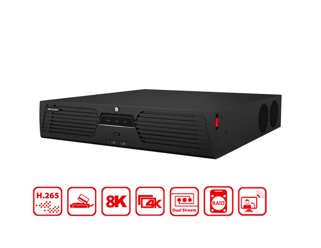 HIKVISION DS-9632NI-M8 - Hikvision 32-ch 2U 8K NVR - MonkeyTools