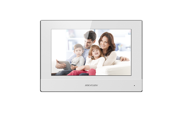 HIKVISION DS-KH6320-WTE1-W - Video Intercom Indoor Station with 7-Inch Touch Screen - MonkeyTools