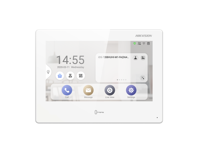 HIKVISION DS-KH9310-WTE1(B) - Video Intercom Network Indoor Station - MonkeyTools